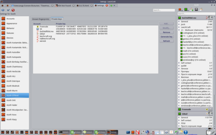 Managing account keys